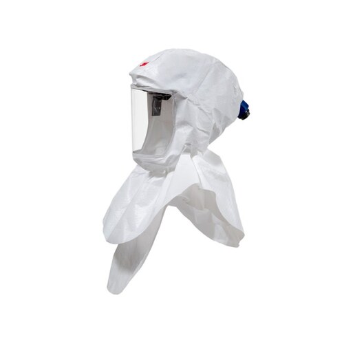 Hood Assembly, Use With: Powered Air Purifying and Supplied Air Respirator Systems White