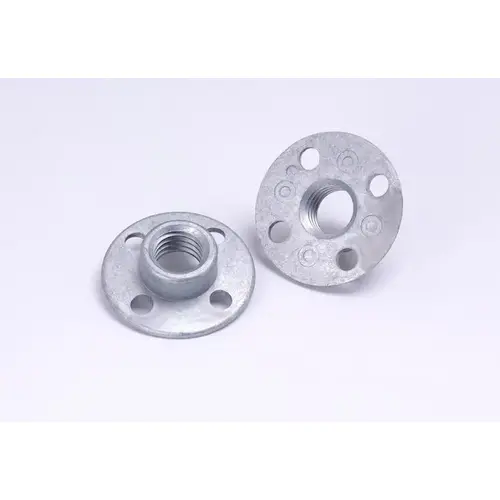 Disc Retainer Nut, Use With: Disc Pad Hub and Face Plates