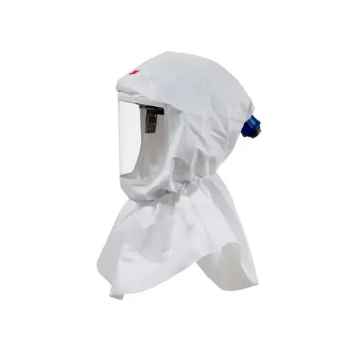 Standard Hood Assembly, Use With: Powered Air Purifying and Supplied Air Respirator Systems White