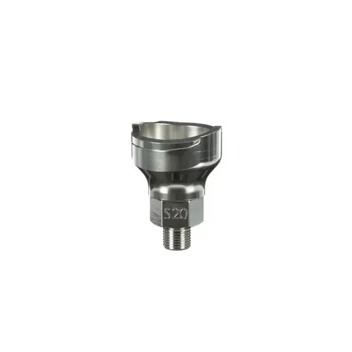 Series 2.0 #S20 Adapter, 1/8-27 NPSM (Male), Use With: Series 2.0 Spray Cup System