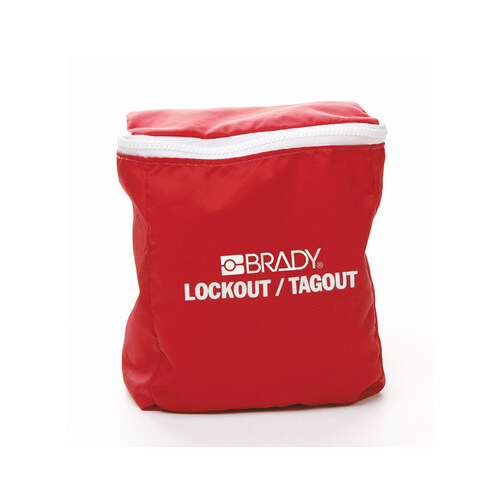 Red Nylon Lockout/Tagout Kit