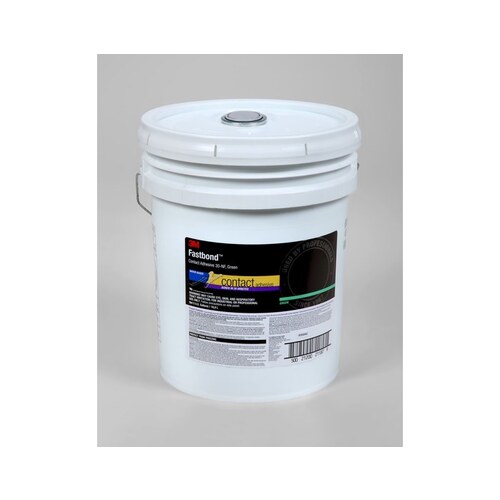 30NF Series High Strength Contact Adhesive, 5 gal Pail, Liquid, Green, 4 hr Curing