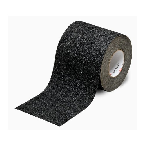 710 Series Extra Heavy Duty Slip Resistant Coarse Tape and Tread, 30 ft x 4 in, Black