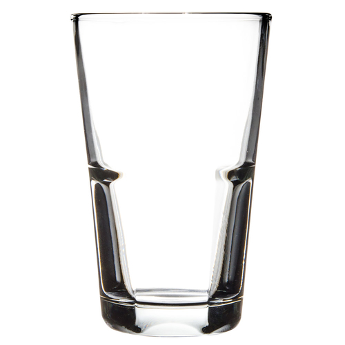 ANCHOR HOCKING 90254 Anchor Hocking 14 Ounce Clarisse Beverage Stackable Rim Tempered Glass, 24 Each