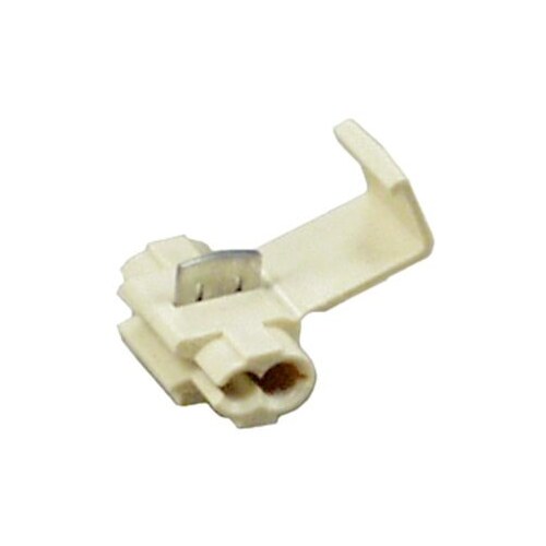 Auto-Electric Insulation Displacement Connector, 18 to 14 AWG, Polypropylene (Insulation), Beige