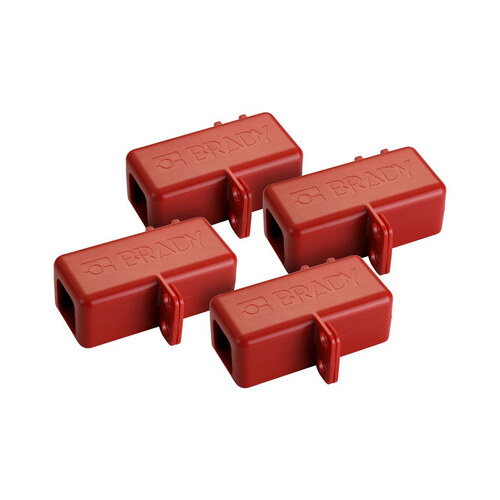 Red ABS Plastic Cable Lockout Device LOTO-100