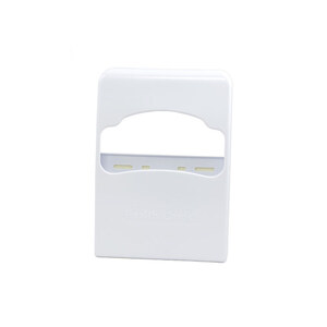 HOSPECO HG-2 200 quarterfold seat covers White Toilet Seat Cover Dispenser - 200 quarterfold seat covers Capacity - Pull Out by Hand Dispensing