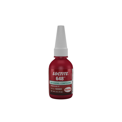 Loctite IDH1835922 648 Retaining Compound 10 ml Bottle