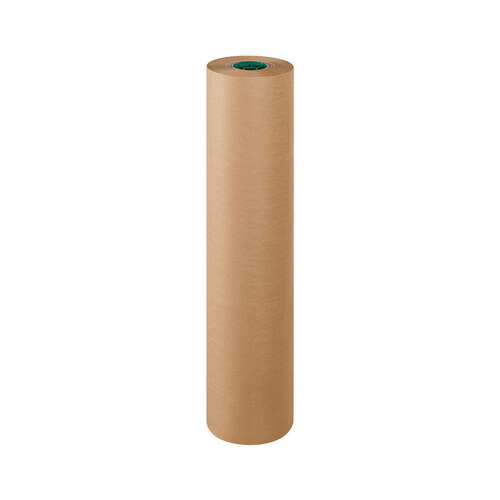 Shipping Supply KPPC3650 Kraft Poly Coated Kraft Paper Rolls 600 ft x 36"