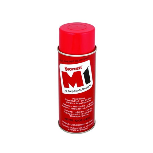 Starrett M195173 M1 Amber Lubricant 12 oz Can