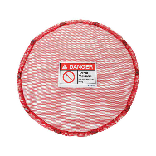 Polyester Confined Space Cover LOTO-107 - Magnetic