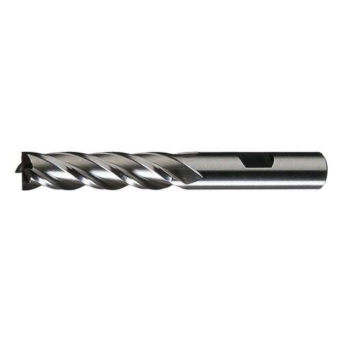 1 1/2" Dia. High-Speed Steel End Mill - 6 Flute - 6 1/2" Length