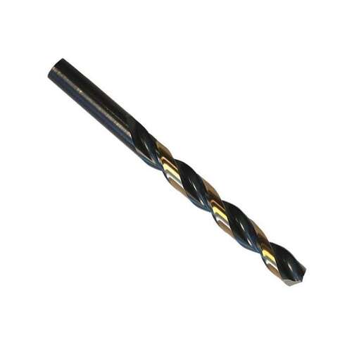 0.196" 332HD Jobber Drill - 135 Point - Standard Spiral Flute - Right Hand Cut - 3 5/8" Overall Length - High-Speed Steel