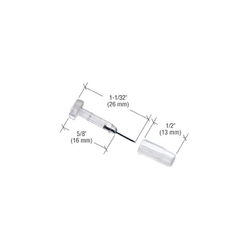 1-1/32" Window Grid Retainers Pins - Carded - pack of 6