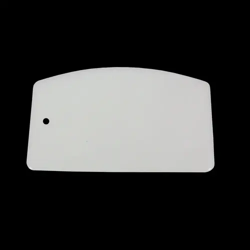 SCRAPER PAN POLY. WHITE