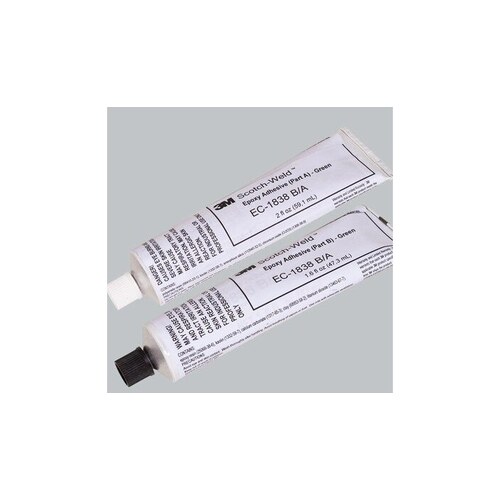 3M EC-1838 Green Two-Part Epoxy Adhesive - Base & Accelerator (B/A) - 4 ...