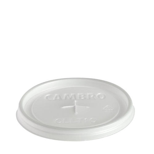 CAMBRO CLLT10190 Cambro Camlid For Laguna Tumbler Lt10 Clear Lid, 1 Each