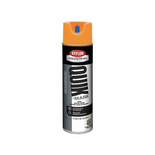 37318 APWA Bright Orange Alkyd Enamel Paint - 20 oz Aerosol Can - 17 oz Net Weight