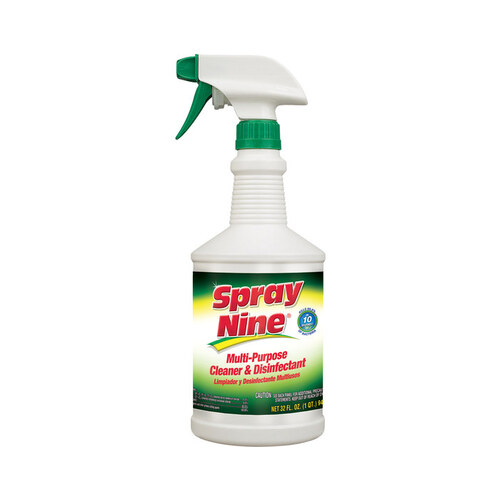 SPRAY NINE 26810-XCP12 Multipurpose Cleaner - Liquid 32 oz Bottle - pack of 12