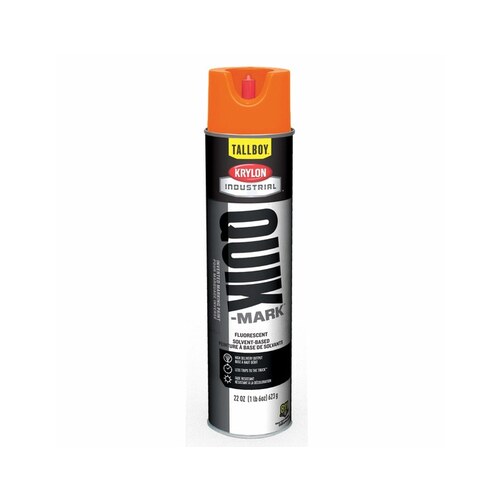 Krylon Industrial T03702007 01415 Fluorescent Orange Paint - 25 oz ...