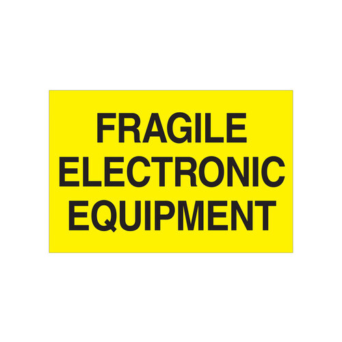 Tape Logic DL1193 Fluorescent Yellow SemiGloss Coated Paper Special