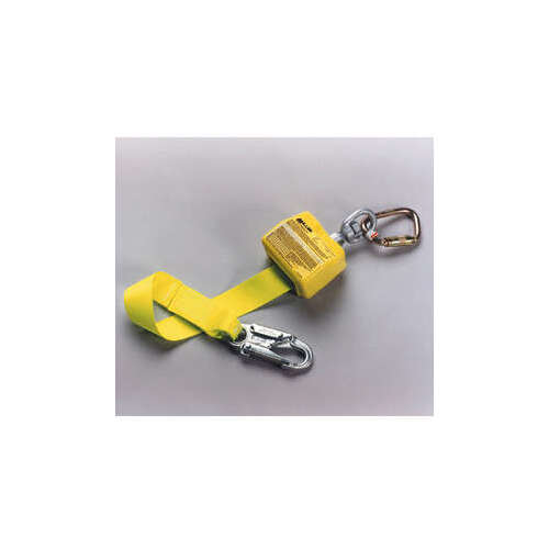 AD6902 Yellow Polyester Webbing Lanyard - 8 ft Length