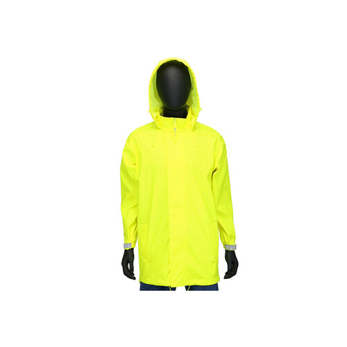 West Chester 4540J/L 4540J Yellow Large Polyurethane Rain Jacket ...