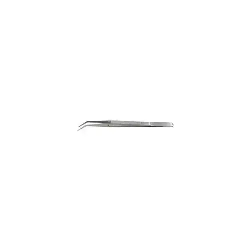 Erem 24SA Utility Tweezers - Stainless Steel Curved Tip - 5.906" Length