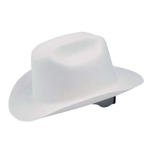 Jackson Safety 19500 White Full Brim Hard Hat 4Point Suspension