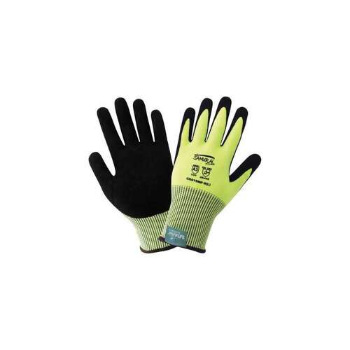 Global Glove CR915MF9(L) CR915MF HiVis Yellow Large CutResistant