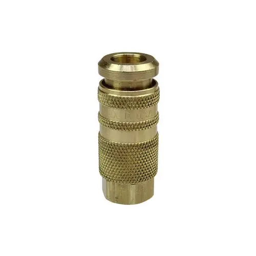 Coilhose 15c90B6F Automatic Six Ball Combo Coupler - 3/8" FPT Thread - Brass