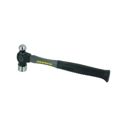 Hammer, 16 oz Head, Ball Pein Head, HCS Head, 12-3/4 in OAL