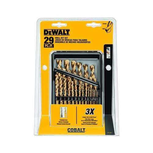 DEWALT DD4069 Drill Bit Set Split 135 Point Cobalt