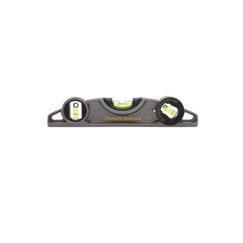 Torpedo Level, 9 in L, 3-Vial, Magnetic, ABS