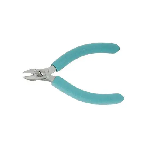 Erem 512N Round Diagonal Semi-Flush Cutting Plier - 4.5" Length