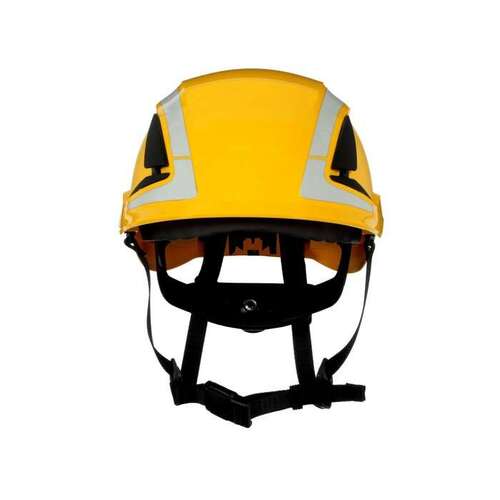 3M X5002VXANSI Safety Helmet YellowVentedReflective