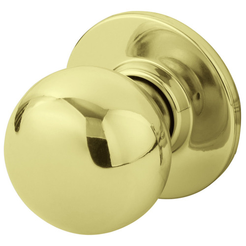 6U93 OB 03 Cylindrical Lock Bright Brass