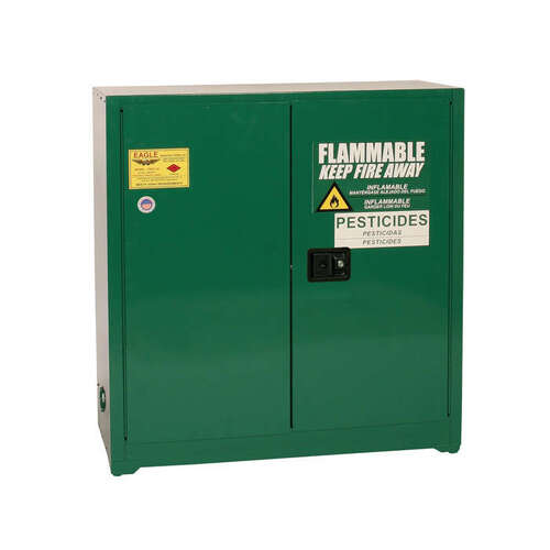 Eagle PEST32 30 gal Green Steel Hazardous Material Storage 43