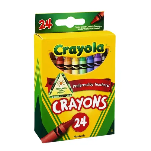 CRAYON 24 COUNT CLIP STRIP