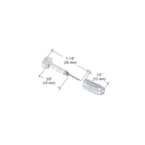 CRL L5649 1-1/8" Window Grid Retainers Pins - Carded