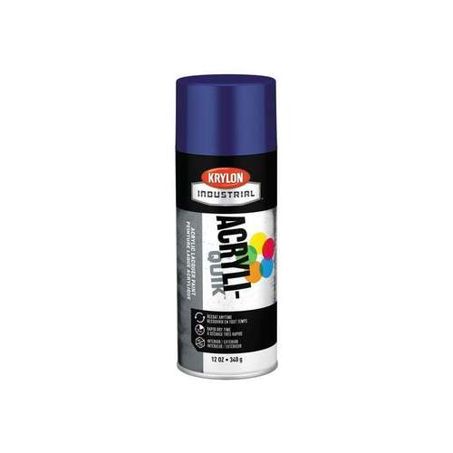 Krylon Industrial K01901A07 00654 Regal Blue Gloss Acrylic Enamel Paint