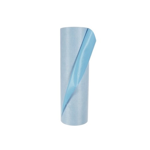 3M 36879 Self-Stick Liquid Protection Fabric, 300 ft x 28 in, Light Blue