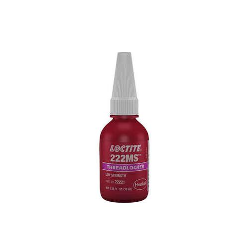 Loctite 22221, IDH135333 Threadlocker Purple Liquid 10 ml Bottle