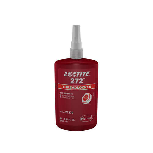 Loctite 27270, IDH195542 Threadlocker Red Liquid 250 ml Bottle