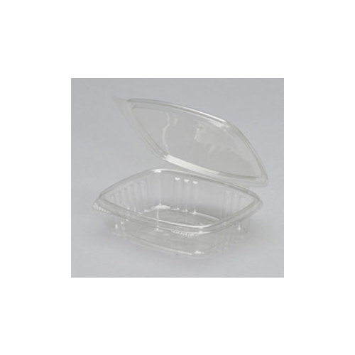 CONTAINER HINGED DELI 8 OUNCE CLEAR