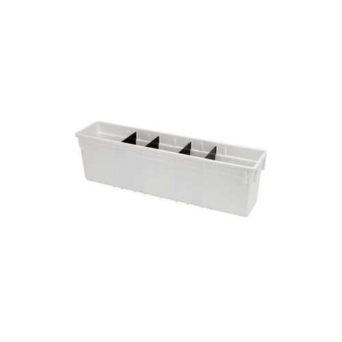 AkroMils / Myers Industries, Inc 30420WHI6PK White Industrial Grade Polymer Shelf Storage Bin