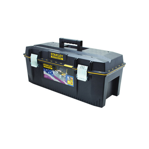 Tool Box, 9.2 gal, Structural Foam, Black/Yellow