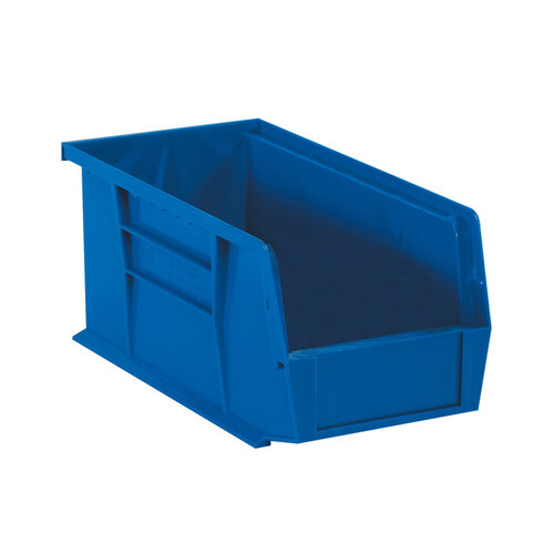 Blue Hang Bin Boxes - 10.875" x 5.5" x 5" - pack of 12