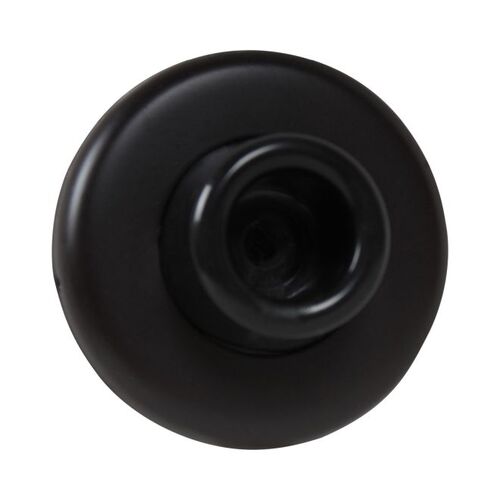 Pamex DD0253BL 21/2" Diameter Concave Wall Stop Matte Black Finish