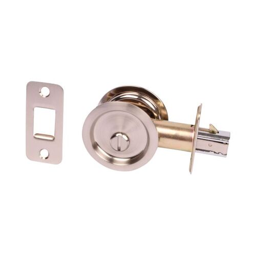 Pamex PF2P10 Privacy Round Sliding Door Lock with 23/8" Backset